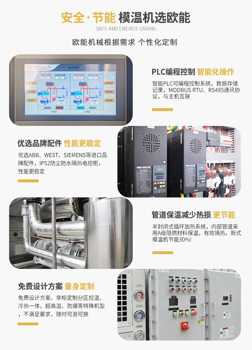注塑模溫機產品特點
