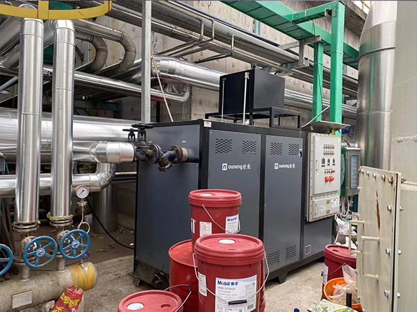 防爆電加熱導熱油爐進行控溫，維護工作環境的溫度穩定